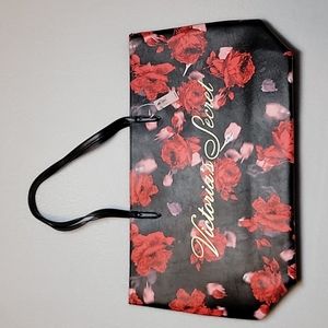 Victoria’s Secret Limited Edition Large Red Floral Rose Tote Bag
